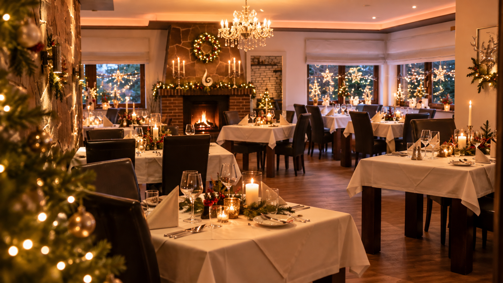 Weihnachtsfeier in der Villa Lacus