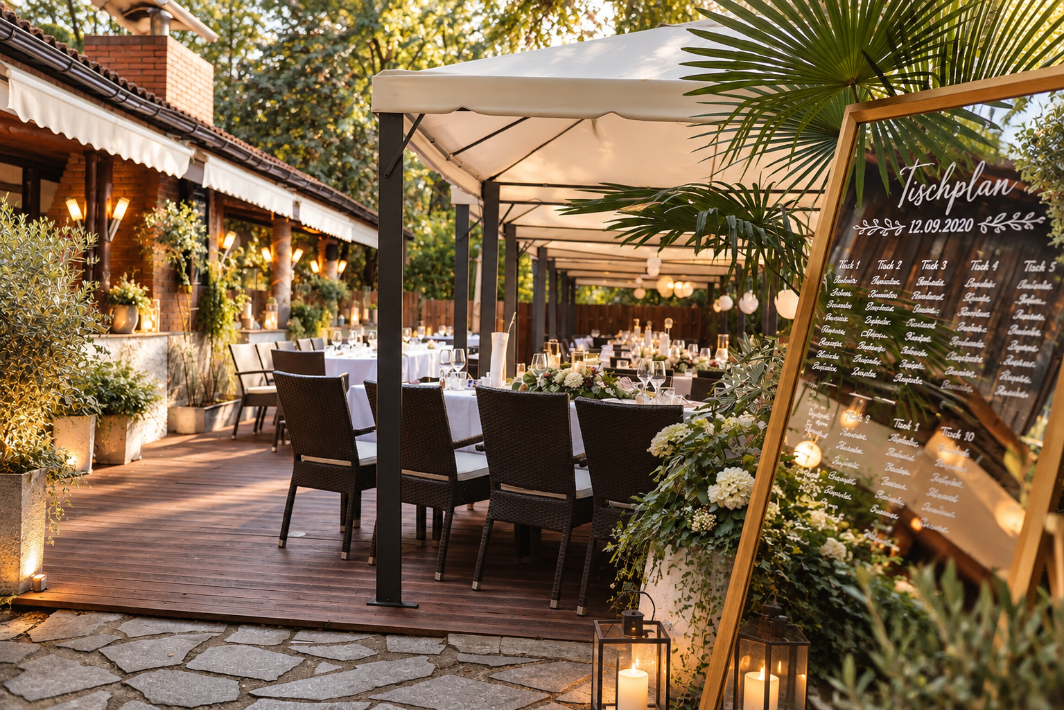 Hochzeit in der Villa Lacus in Bensheim