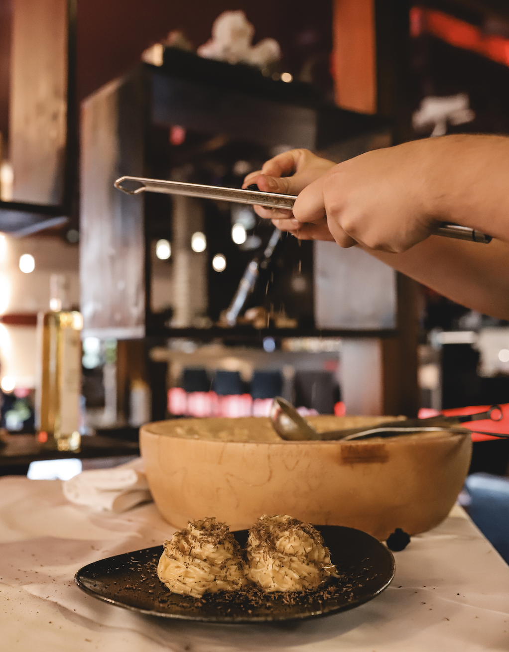 Live Cooking bei einem Firmenevent