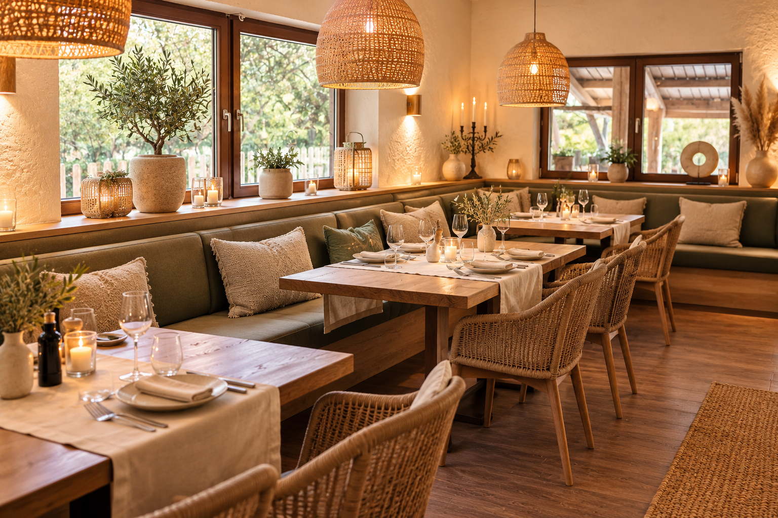 Lounge der Villa Lacus